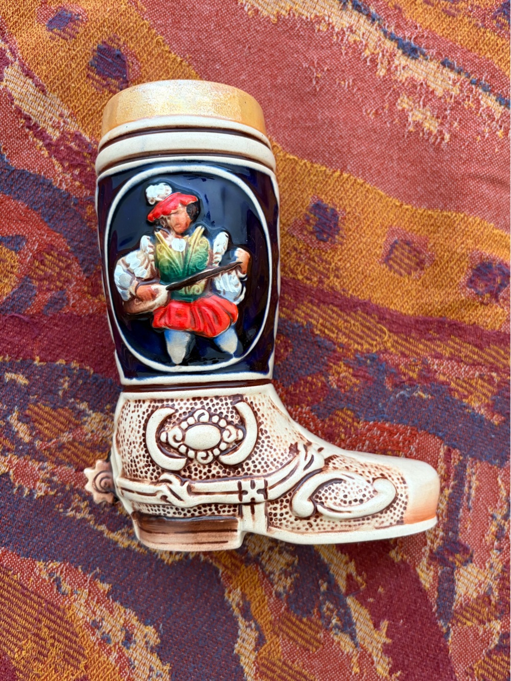 Vintage West Germany Boot Beer Stein